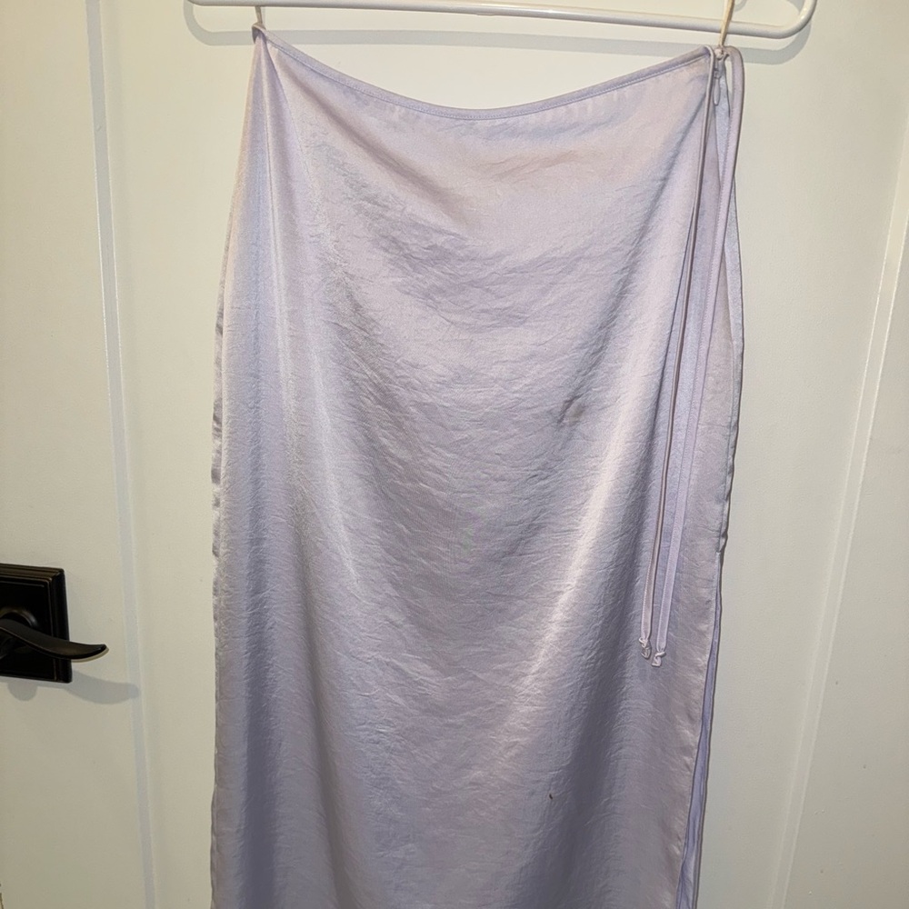 Wilfred Light Purple Maxi Skirt